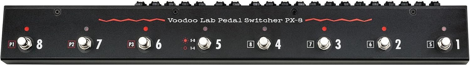 Voodoo Lab PX-8 PLUS True Bypass Programmable Pedal Switcher