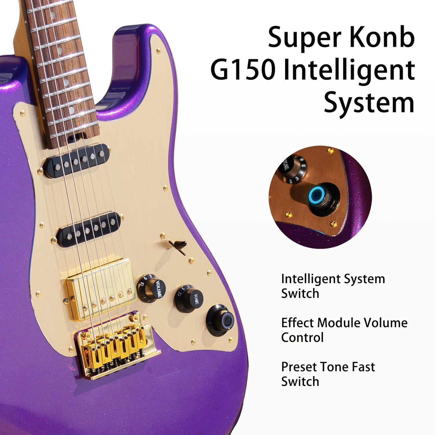 GTRS S900 Electric Guitar and GWF4 Footswitch
