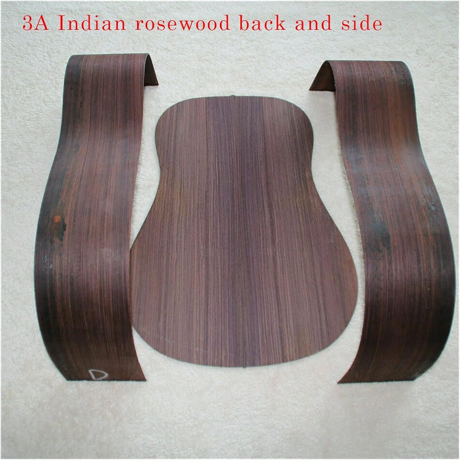 Unfinished Guitar Kit 1 Set DIY Unfinished Acoustic Guitar Style 41inch OM D-Type Rounded Corner Acoustic Guitar DIY Kit Handmade ​Guitar Body