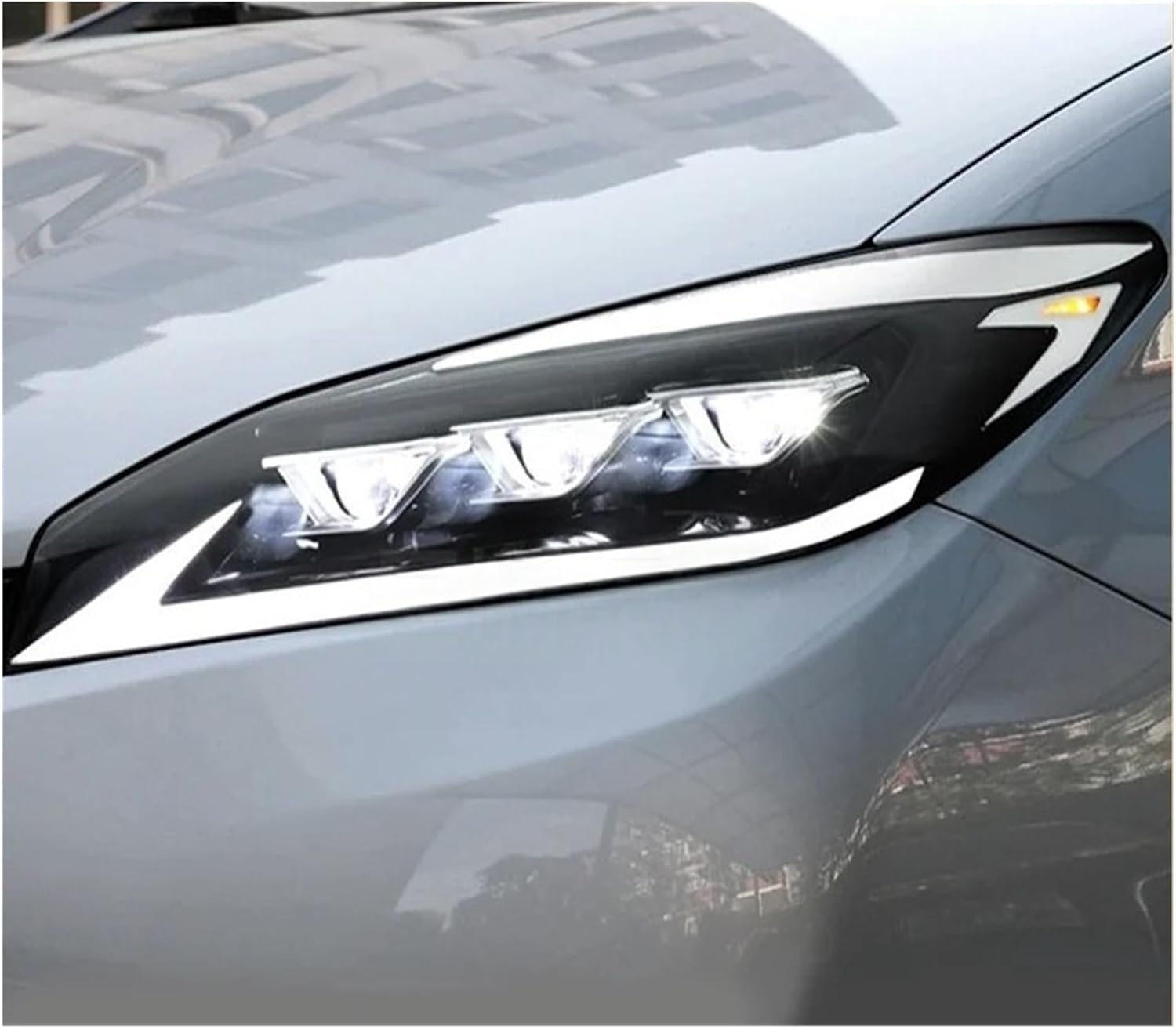 Headlights Compatible For Toyota Wish 2009 2010 20112012 2013 2014 2015 Full LED Head Lamps DRL Dynamic Turn Signals Car Accessories