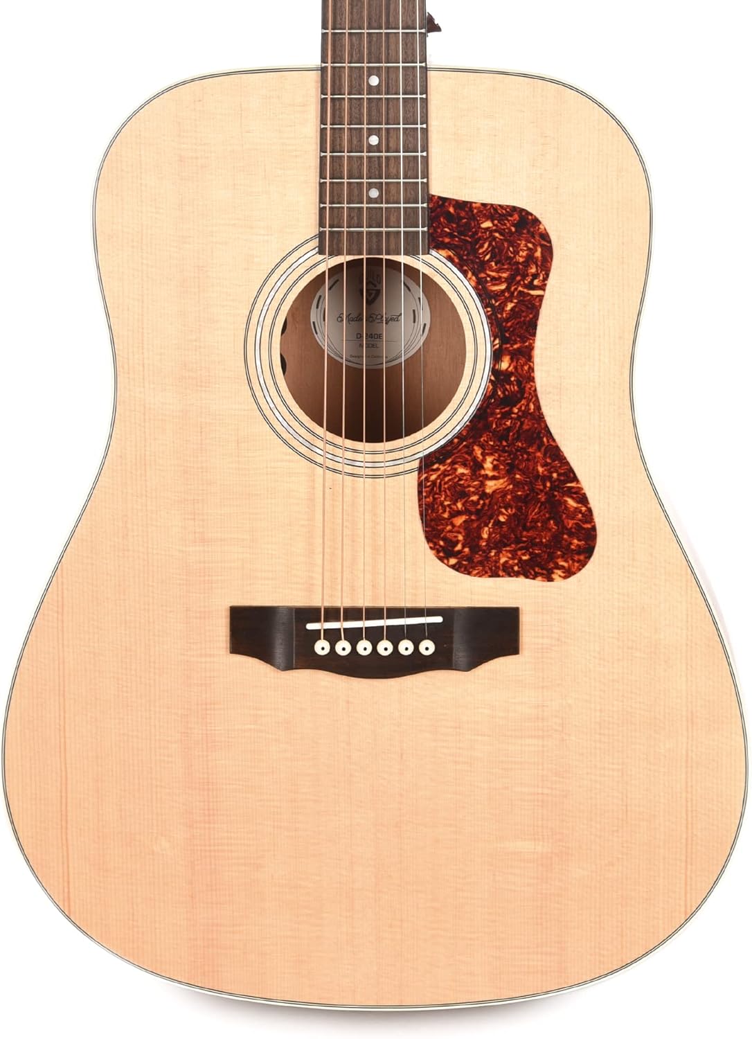 Guild Guitars D-240E Acoustic Guitar, in Natural, Dreadnought Archback Solid Top, Westerly Collection