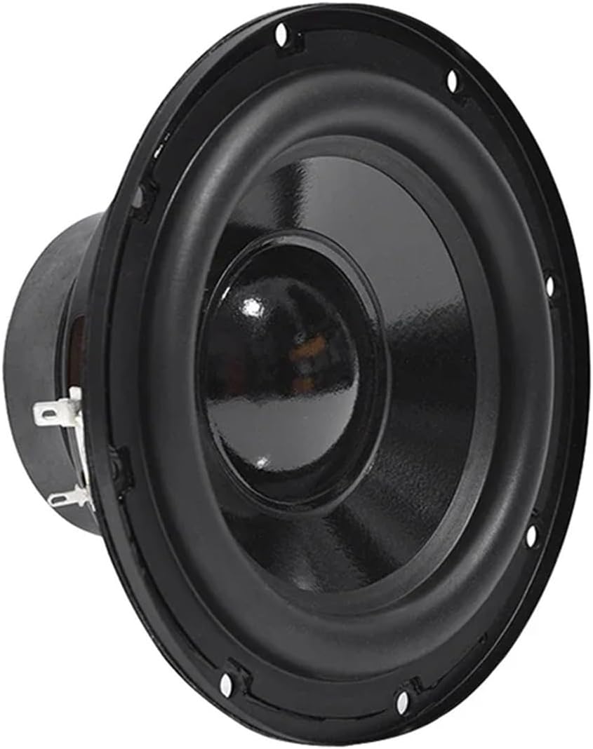 1 pcs 6.5 Inch 4 Ohm 50W Midrange Bass Speakers Round Paper Rubber Edge IPX5 Waterproof