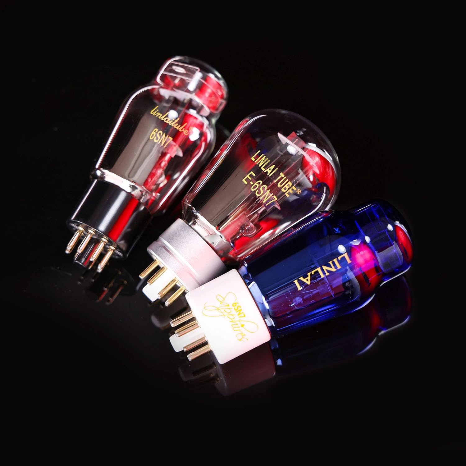 LINLAI E6SN7 1 Pair Free Matching Vacuum Tube for Hifi Audio Amplifier Custom Pairing From China(2pcs in a pack)