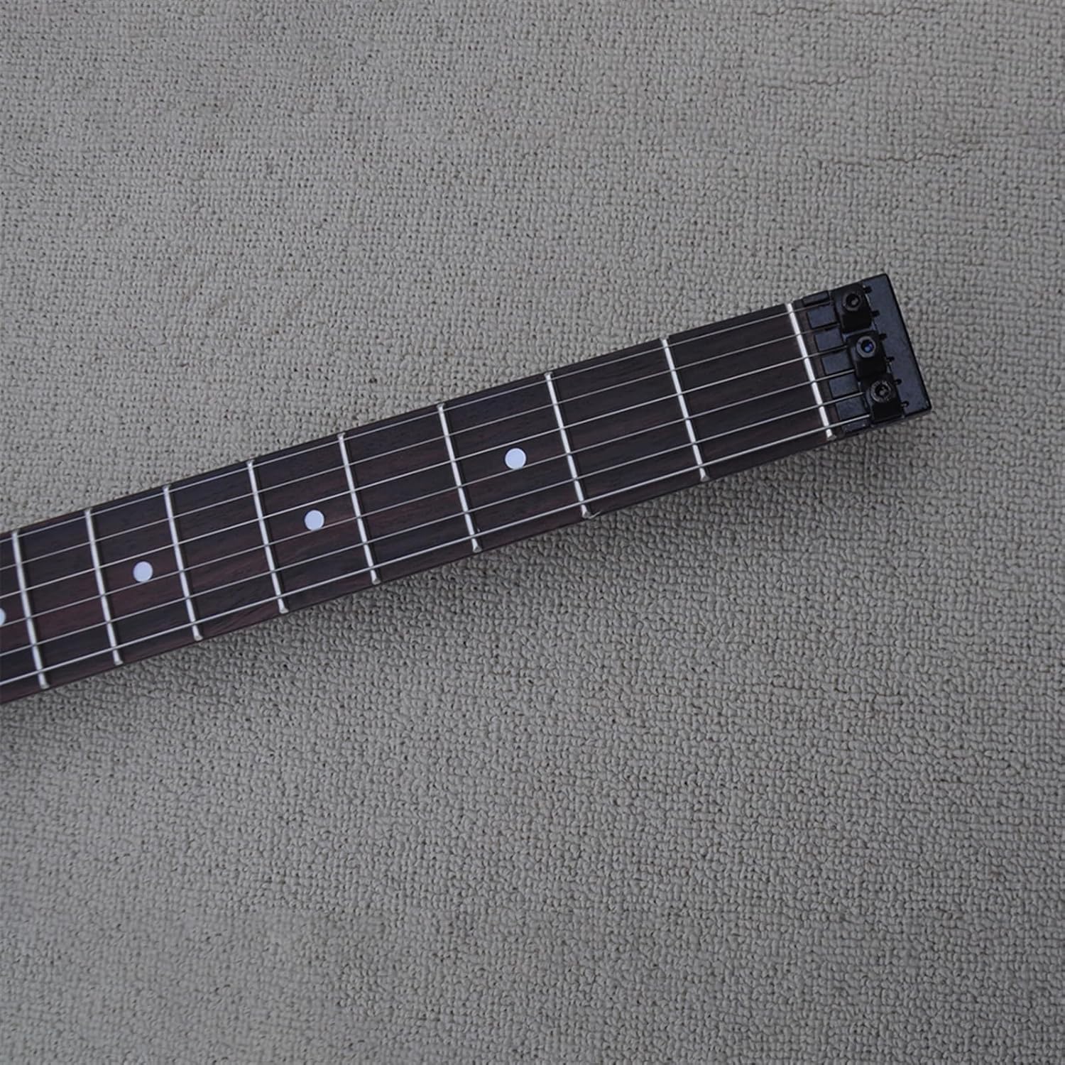 VENEKA Headless Electric Guitar Left Handed 39 Inches Headless Electric Guitar with SSH Pickup Rosewood Fretboard 24 Frets (Color : 01)