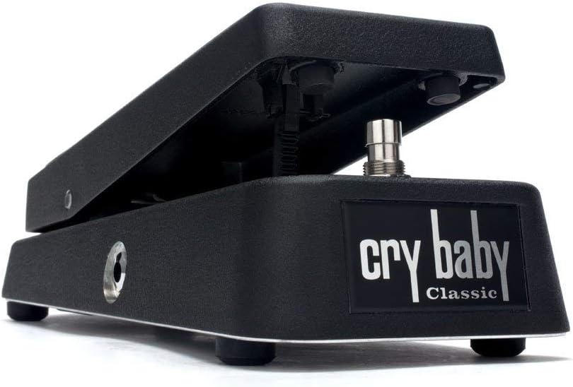 Dunlop GCB95F Cry Baby Classic Wah Pedal Bundle with 2 MXR Patch Cables and Dunlop Pick Pack