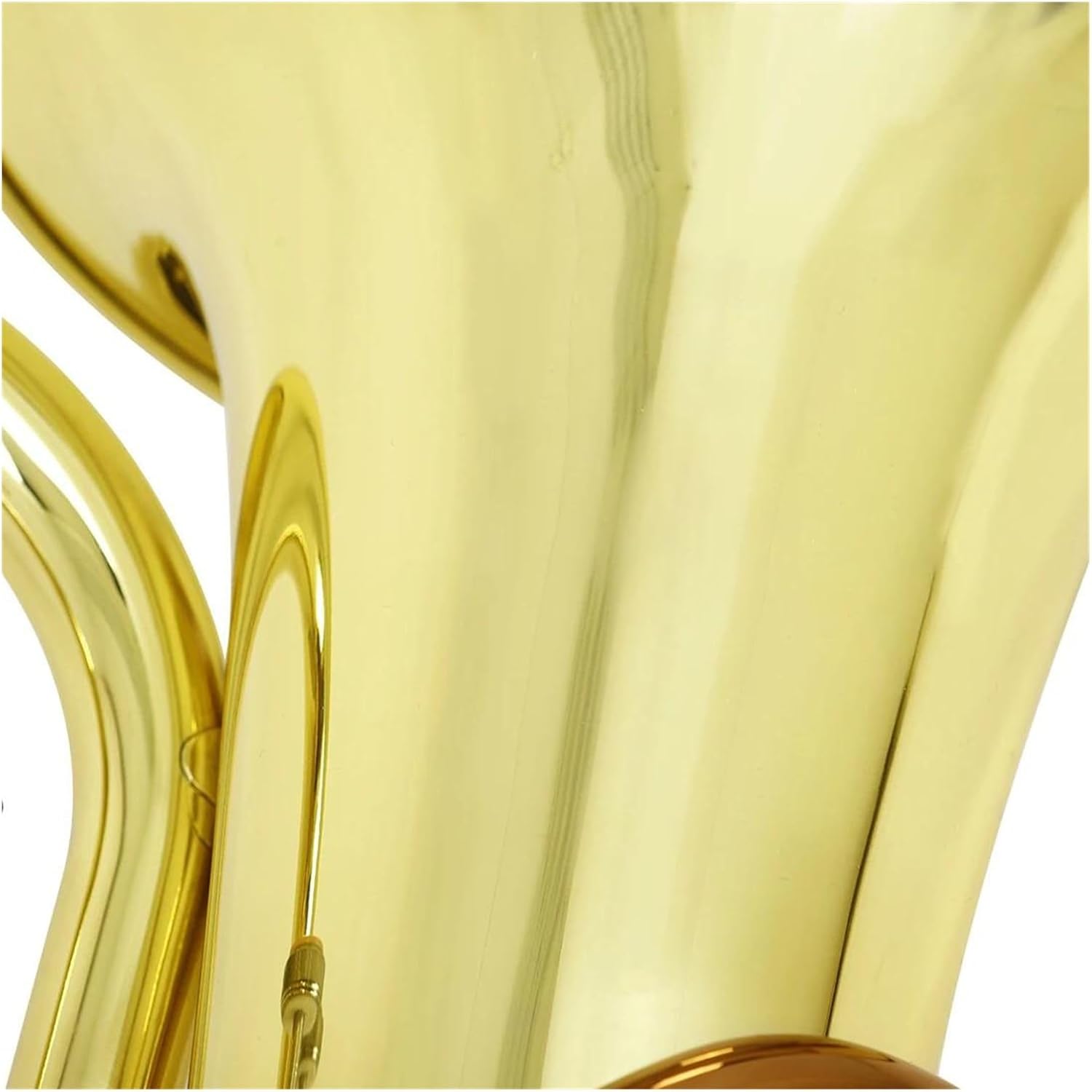 Bb Flat Euphonium Brass Tube Body 3 Key Bass Musical Instrument