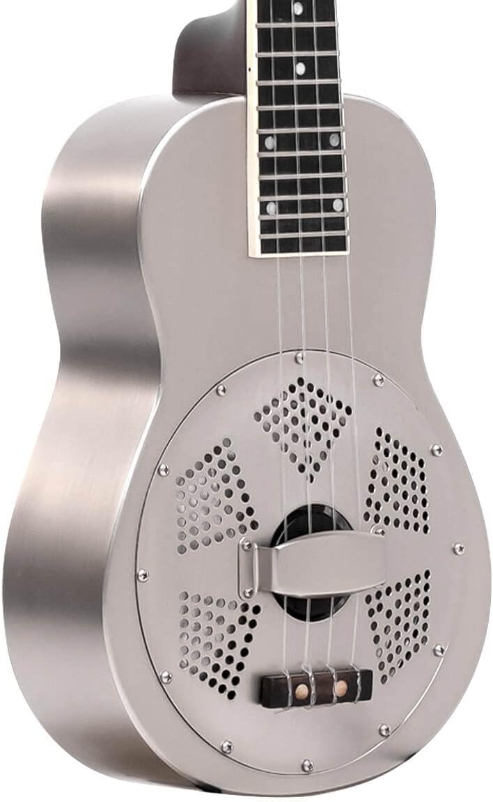 Gold Tone, RESOUKE, Brass Body Uke Resonator Ukulele, w/ Case