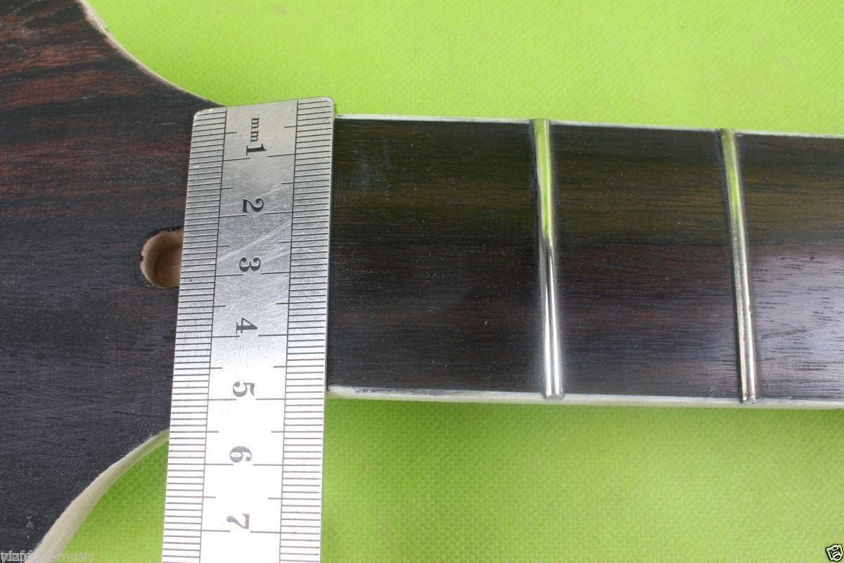 7 String Electric Guitar Neck 24 Fret 25.5inch Maple Rosewood Fretboard Paddle wide Necks Electric Guitar Neck Unfinished Replacement