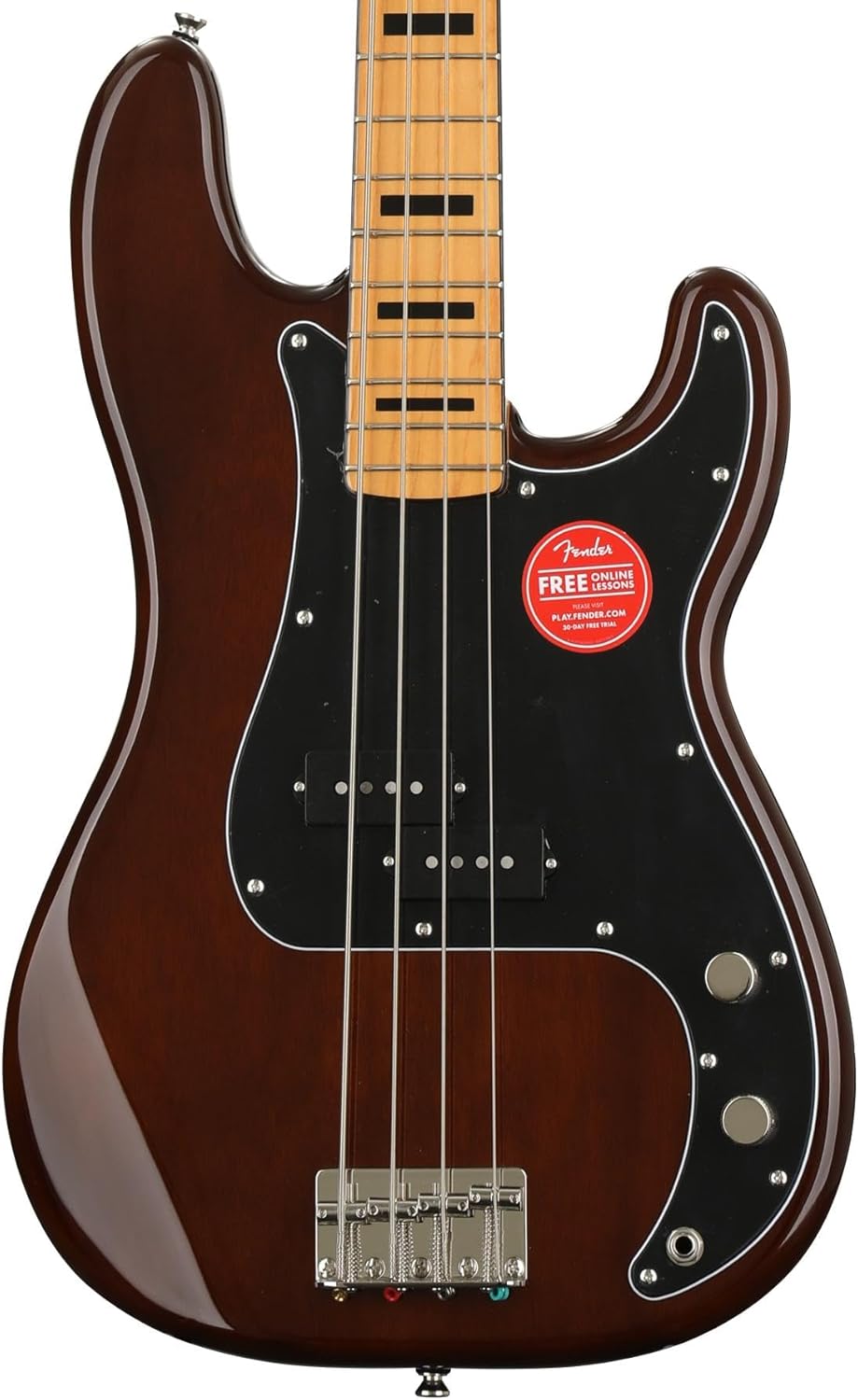 Squier Classic Vibe 70s Precision Bass, Walnut, Maple Fingerboard