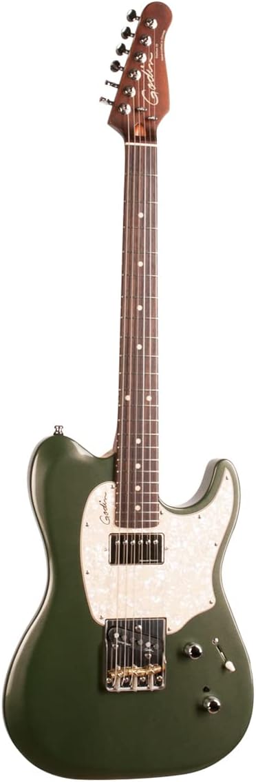 Desert Green Stadium Guitar by Godin