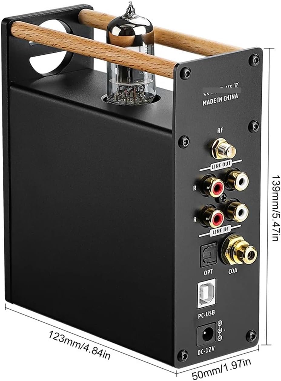 T8 Audio Tube Amplifier preamplifier decoder HiFi preamplifier Headphone Amplifier U DAC Optical Fiber coaxial Input