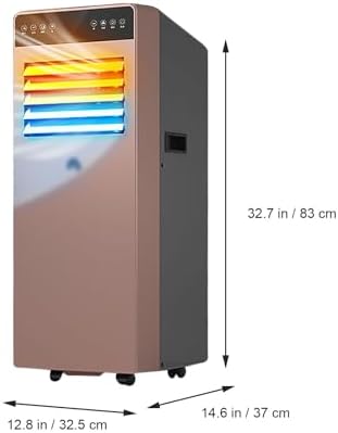 4-in-1 Cooling Fan, Mobile Room Fans with Dehumidification, Low Noise Sleeping, Air Conditioner Fan 120° Wide Angle Air Supply