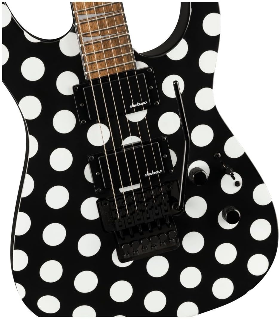 Jackson X Series Soloist SLX DX Electric Guitar - Polka Dot