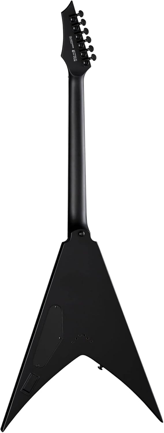 Dean Guitars Vengeance Select Fluence Black Satin, VEN SEL FL BKS (Guitar Only)