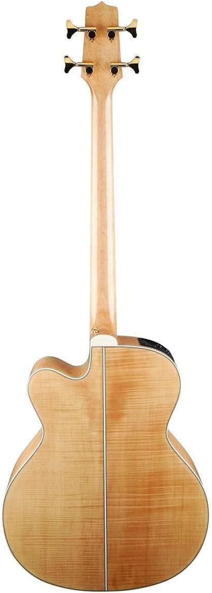 Takamine G Series GB72CE-NAT Jumbo Acoustic Electric Bass Guitar, Natural