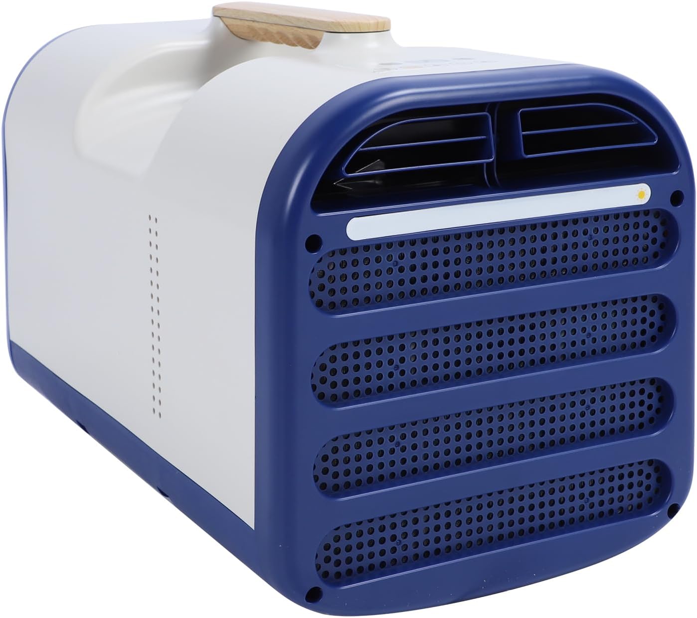 Evaporative Air Cooler, 5200BTU Low Noise Heating and Cooling Dual Use Lightweight Versatile Portable Small Air Conditioner for Kitchen (US Plug 110V)