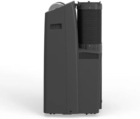 Midea DUO 10,000 BTU SACC Smart Inverter Portable Air Conditioner, Portable 4-wheel design, 42 dB, DUO hose design - Grey MAP12S1TGR-S (Renewed)