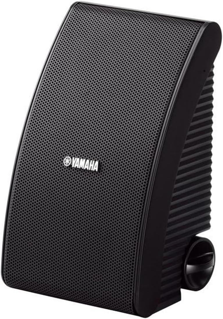 Yamaha NS-AWS592BL 150 Watt 6.5 Inch Cone Indoor/Outdoor All-Weather Speakers (1 Pair, Black)