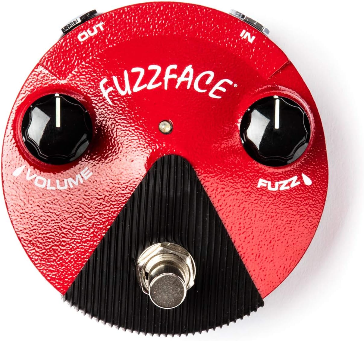 Dunlop FFM2 Germanium Fuzz Face Mini Distortion Pedal Bundle with 3 MXR Patch Cables and Dunlop Pick Pack