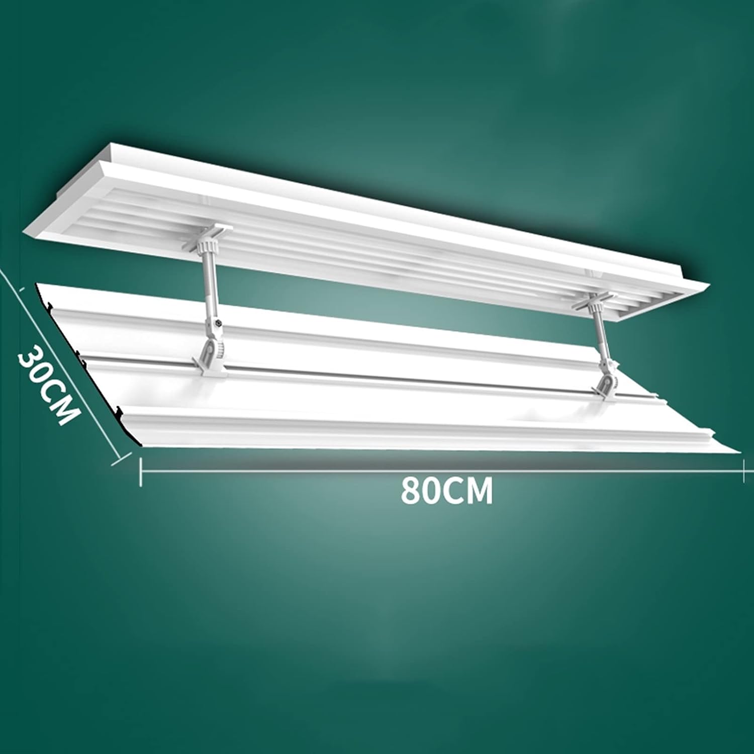 Air Deflector for Air Conditioner, Adjustable Air Deflector, Air Conditioning Vent Cover Windshield Cold Wind Baffle for Home Office, Central A/C Units, White