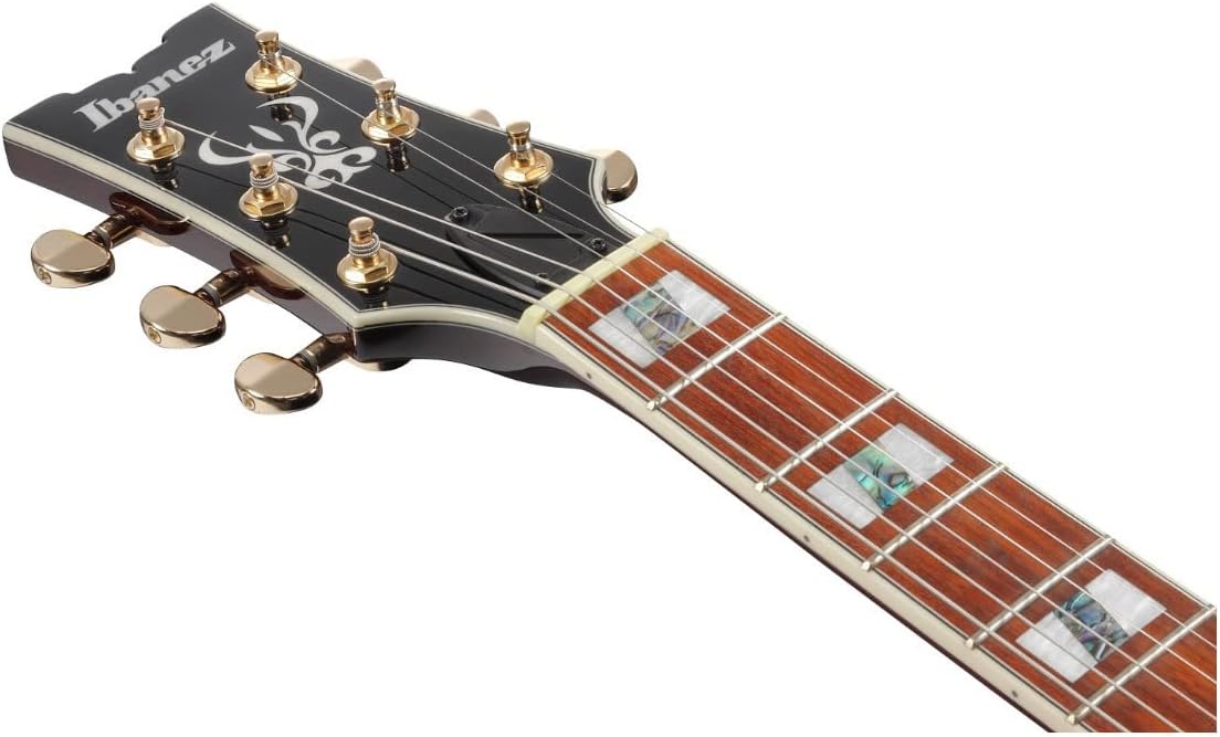 Ibanez AR520HFM Hollowbody Electric Guitar - Light Blue Burst