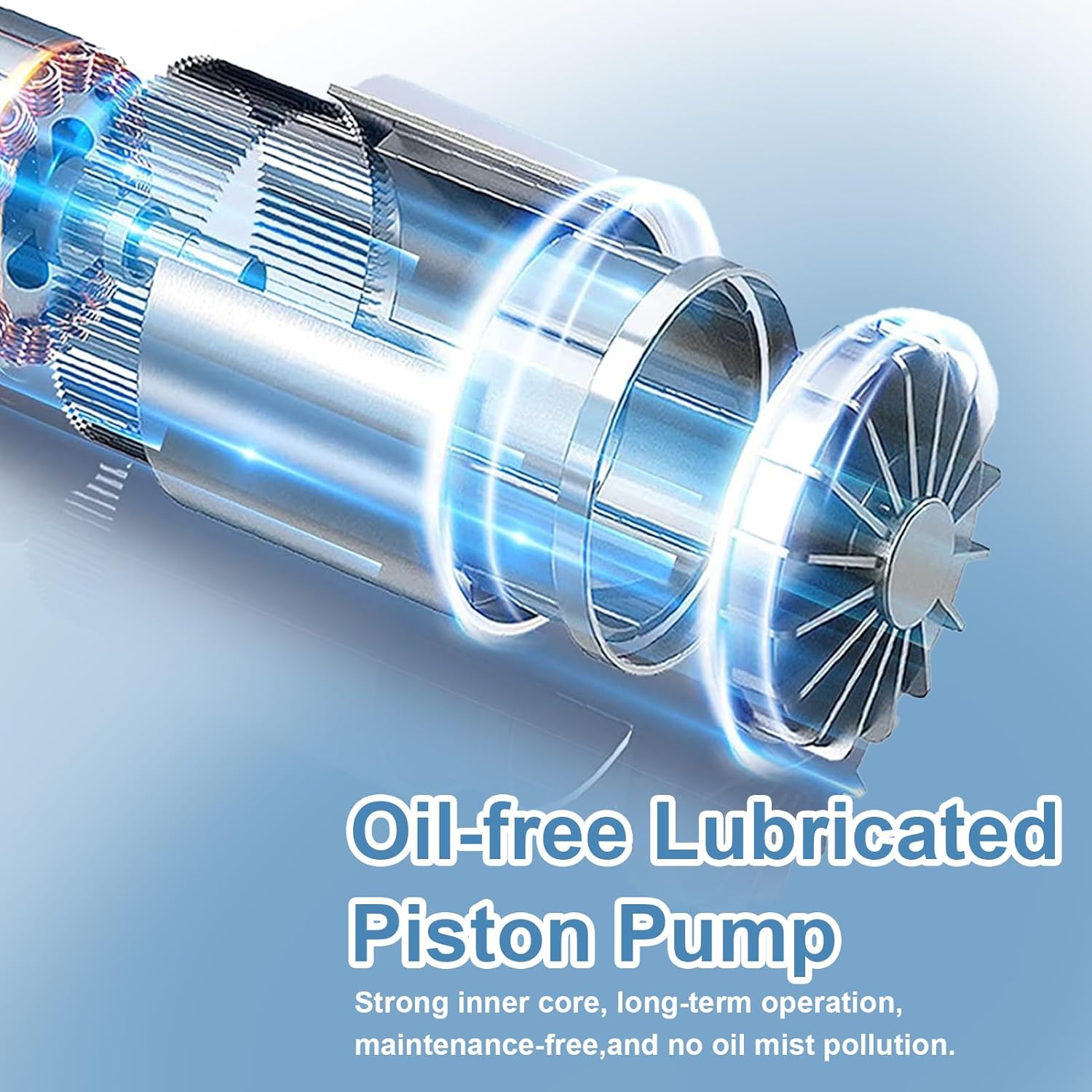 Portable Veterinary Suction Machine for Home Care, White Suction Machine with 1000ML Container and Other Accessories