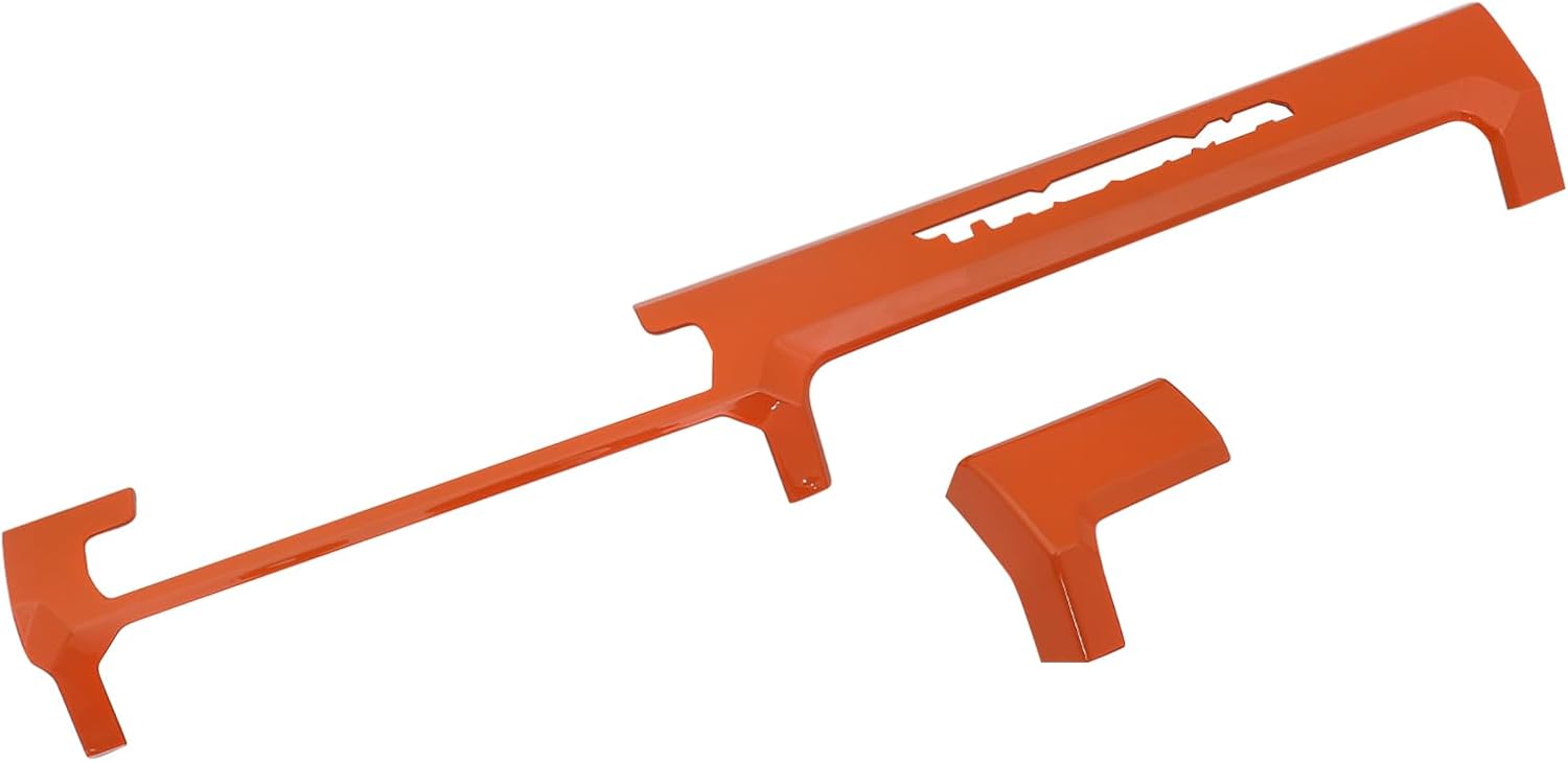 Aunginsy Center Console Dashboard Panel Cover Trim Strips Compatible with Toyota Tacoma 2024 2025 2026, Car Instrument Molding Panel Decorative Frame Protector ABS Accessories (for 14.3in Screen)