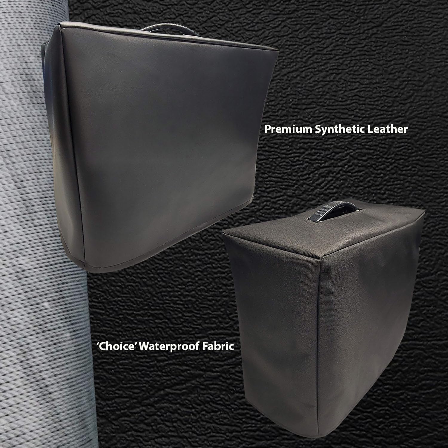 DCFY! Premium Protective Amp Cover for Eden D D810XT-Cab Amp - Ultimate Amp Protection! | Select color, fabric type (incl. waterproof) & padded options. Made in the U.S.A.