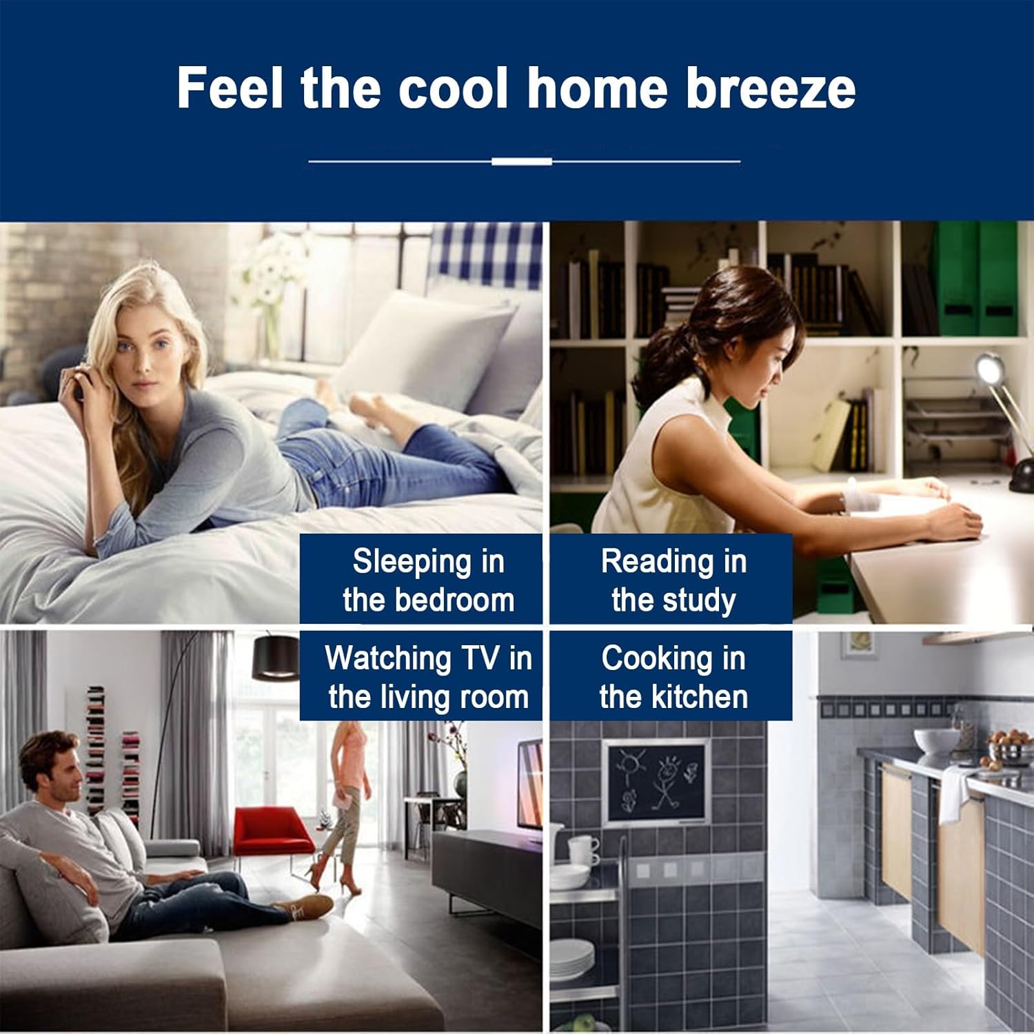 3-IN-1 Portable Air Conditioners, Evaporative Air Cooler, 2 Modes & 3 Speeds, Long Cooling, for Indoor Outdoor Garage Patio Use