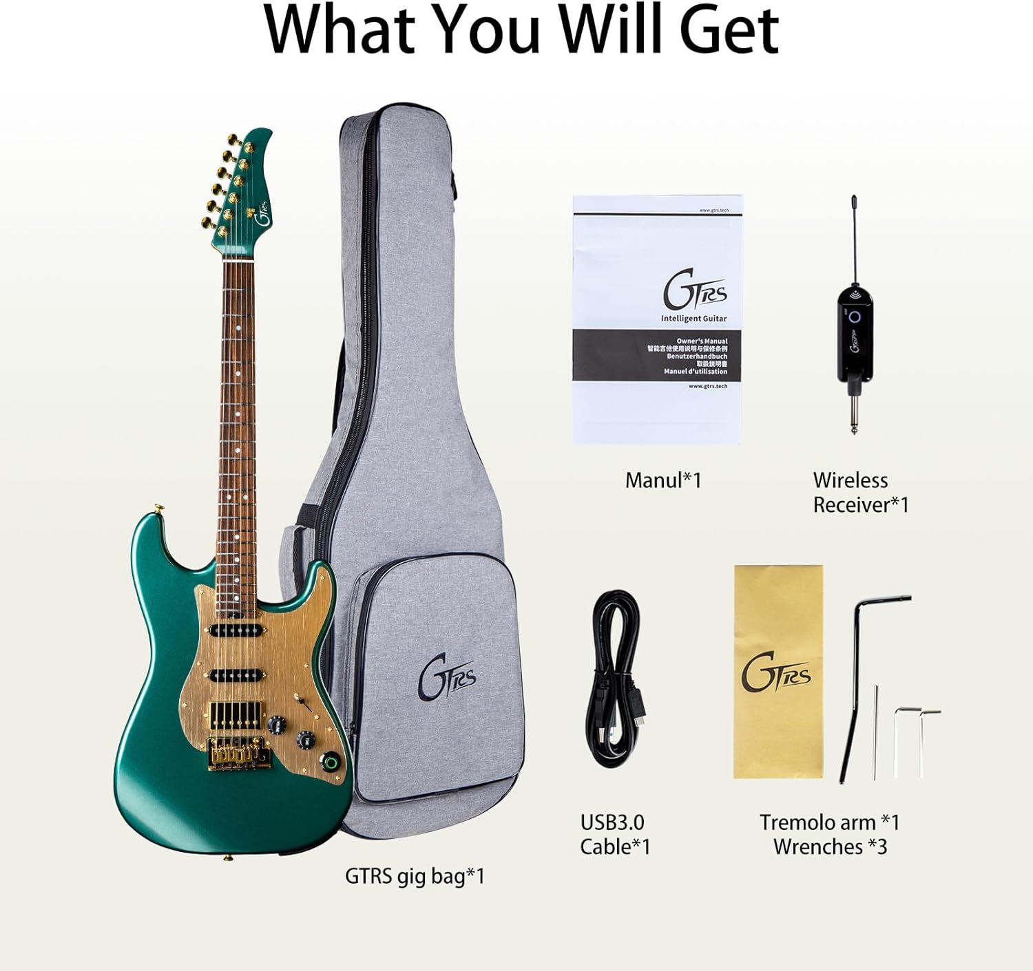 GTRS S900 Electric Guitar and GWF4 Footswitch