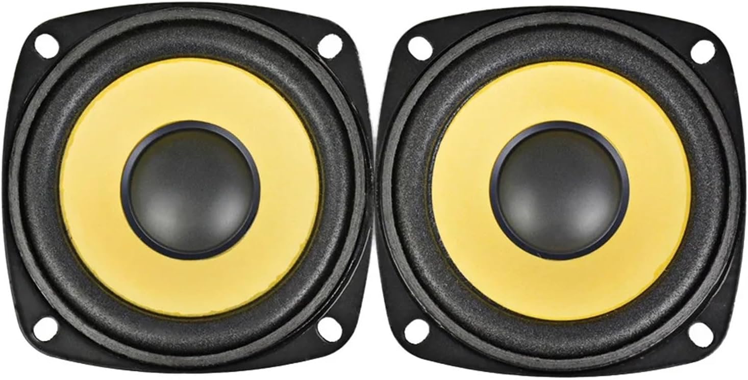 2Pcs 3 Inch Audio Portable Speakers Full Range 4 Ohm 10 W Sound Amplifier Speaker Multimedia Loudspeaker