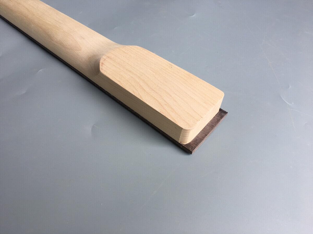 7 String Electric Guitar Neck 22 Fret 24.75inch Maple Rosewood Paddle head Guitar Neck Wide Unfinished guitar parts Replacement (7 String Not inlaid)