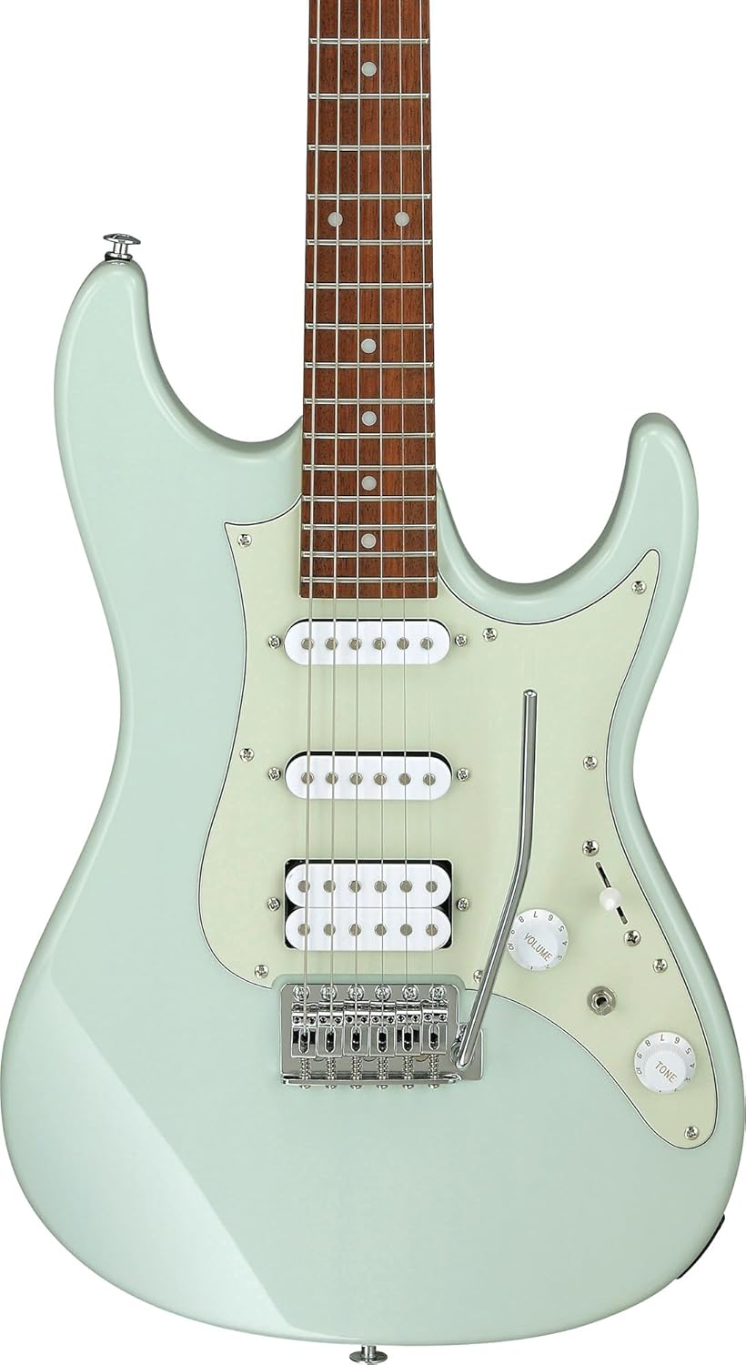 Ibanez AZES40 AZES Standard Electric Guitar - Mint Green Bundle with Amplifier, Gig Bag, Tuner, Cable, Picks, Austin Bazaar Instructional DVD, and Polishing Cloth