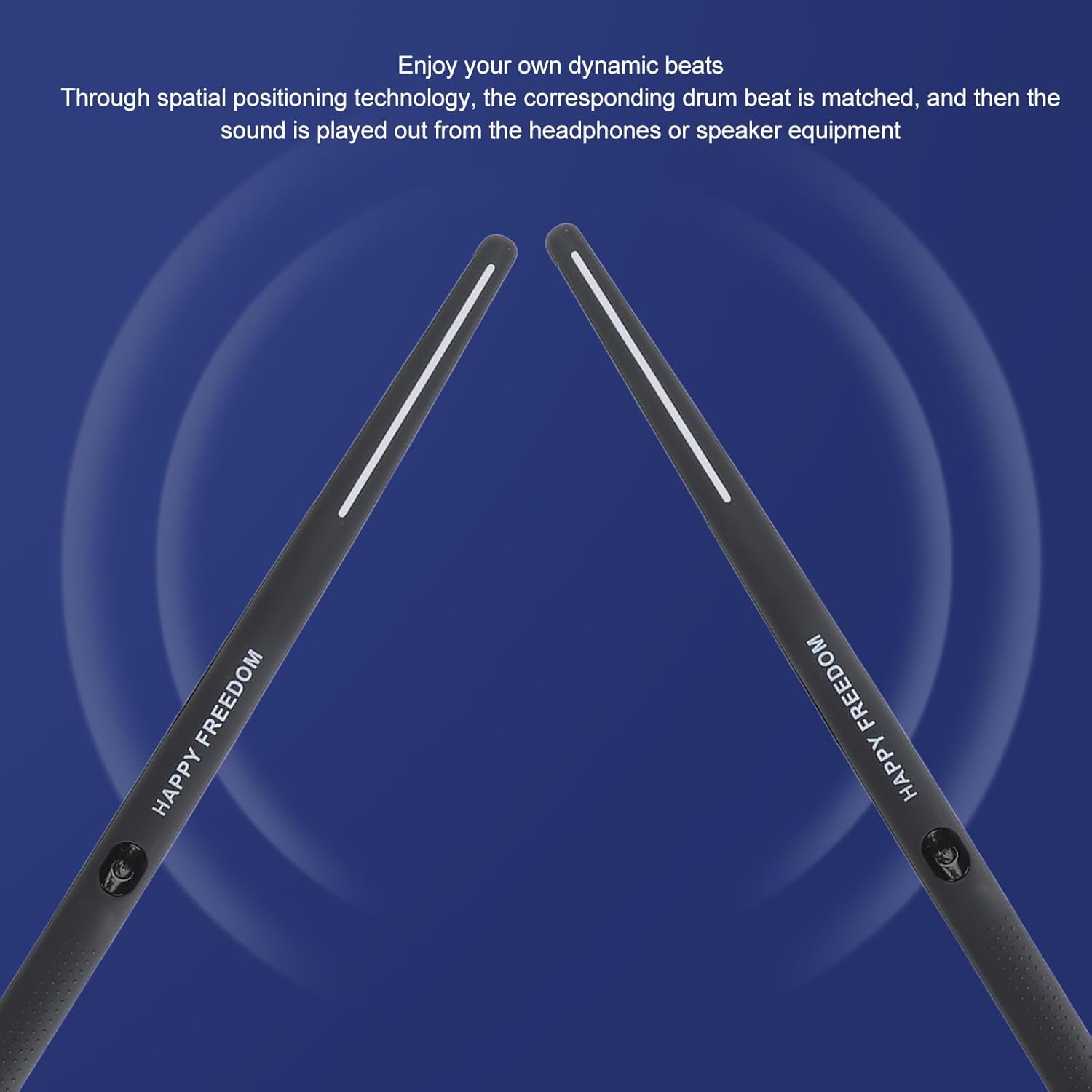 Electronic Drum Set,Portable Virtual Drum Set with 3D Motion Sensing,Virtual Pocket Drum with 2 Air Drum Sticks & Pedals & Bluetooth Adapter for Kids Adults Beginners