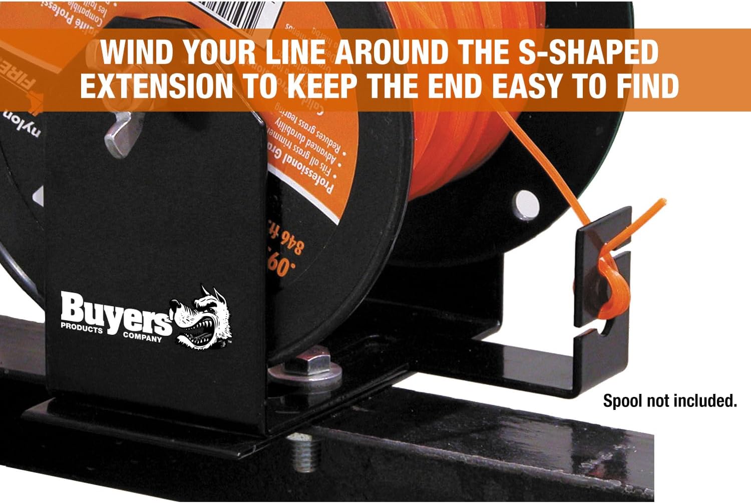 Buyers Products LT40, LT21, LT32,Trailer Rack Kit for Landscaping – Trimmer Rack, Locking Gas Can Holder & Line Spool Bracket for Open or Enclosed Utility Trailers