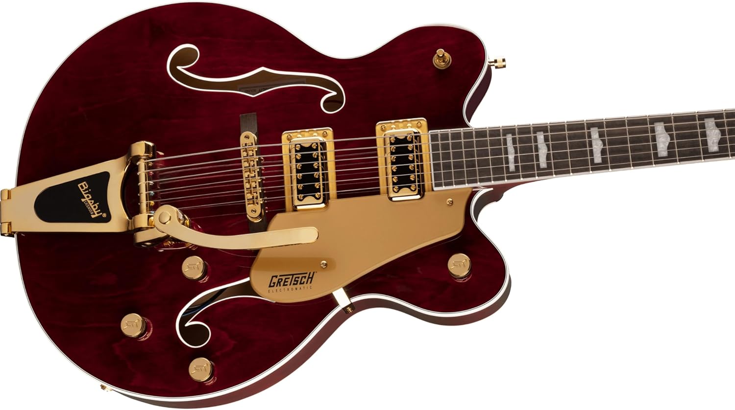 Gretsch G5422TG Electromatic Classic Hollowbody Double-Cut Electric Guitar with Bigsby - Walnut Stain