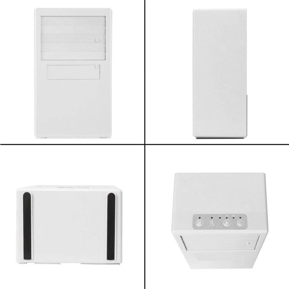 Air Cooler for Home Office Mini Portable Air Conditioner Table Desk Small Home Office Bladeless Fan Humidifier Quiet Personal Moisturizing Air Cooler Fan