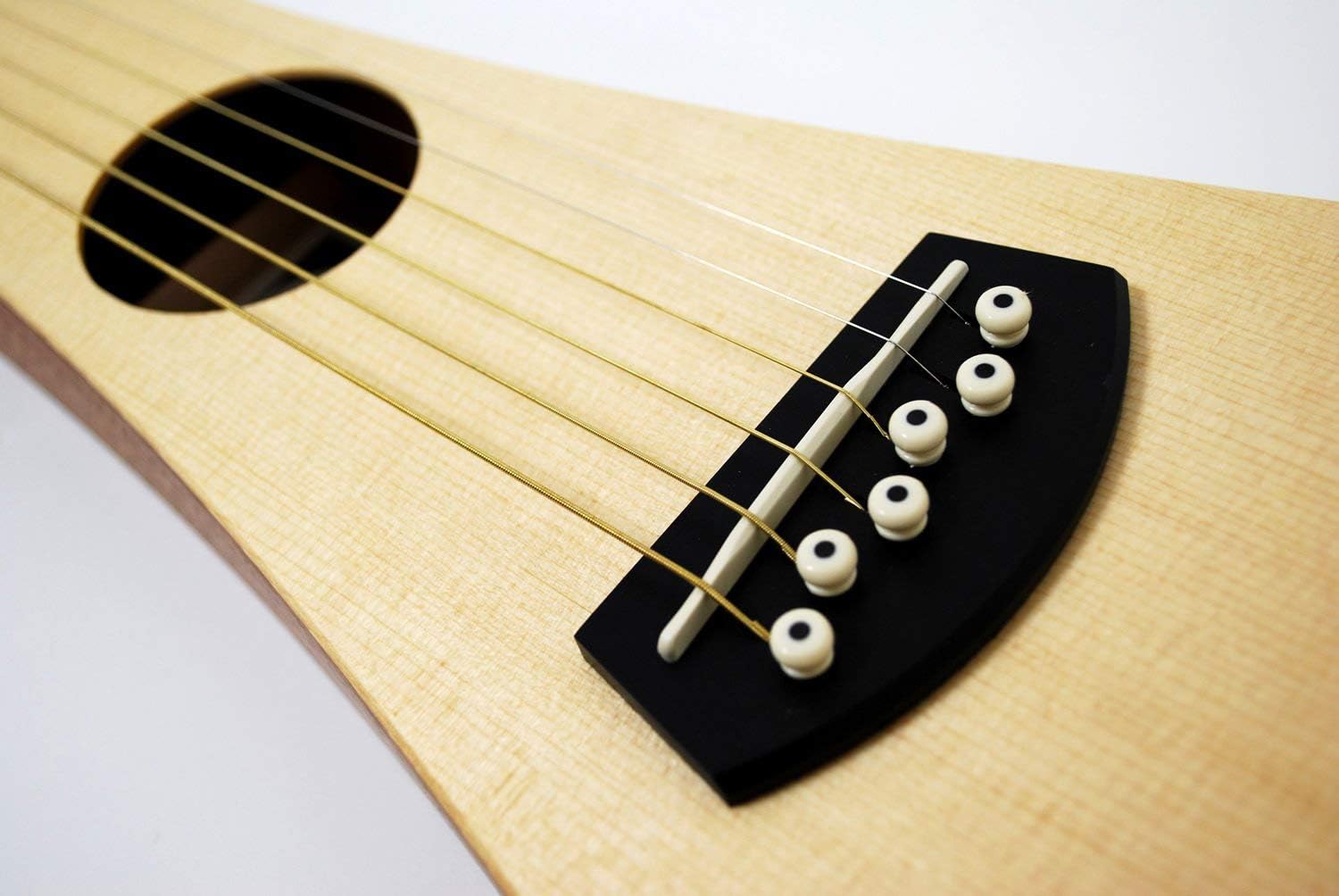 Martin Steel String Backpacker Travel Guitar Bundle with Gig Bag, Strap, Strings, Tuner, Picks, Austin Bazaar Instructional DVD, and Polishing Cloth