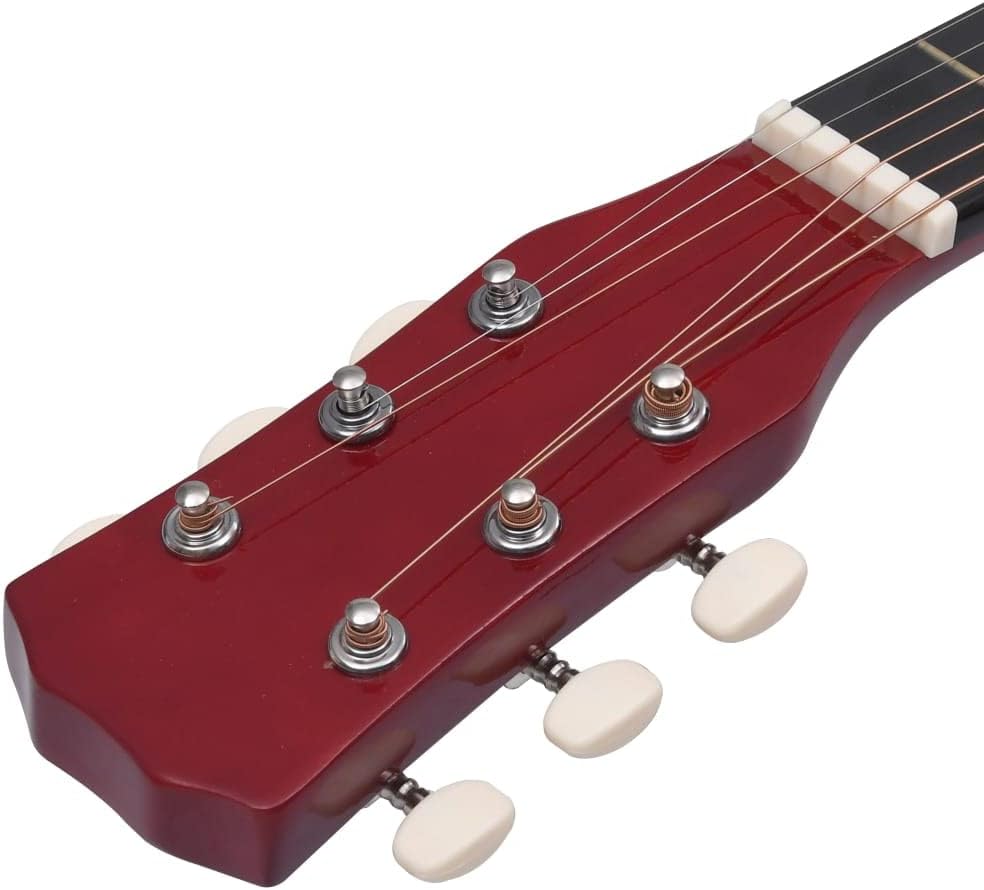 CHARMMA Western Acoustic Cutaway Guitar with 6 Strings 38