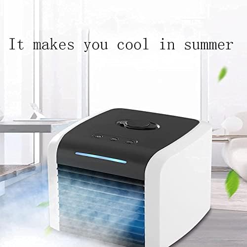 Personal Air Cooler, Small Desktop Cooling Fan, Personal Table Air Conditioner Fan for Home, Bedroom Room, Office, Dorm, Car, Camping