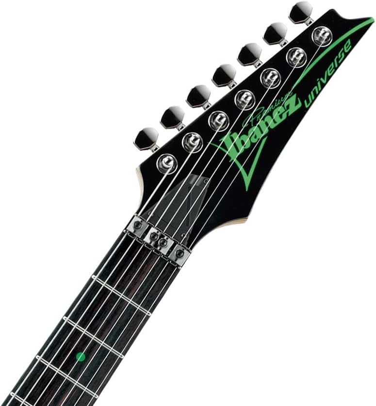 Ibanez UV70P UV Steve Vai Electric Guitar - Black Bundle with Gig Bag, Tuner, Cable, Picks, Austin Bazaar Instructional DVD, and Polishing Cloth