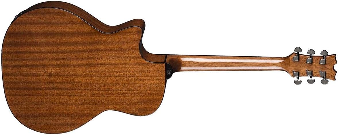 Dean AXS Exotic Cutaway Acoustic-Electric Guitar, Spalt Top