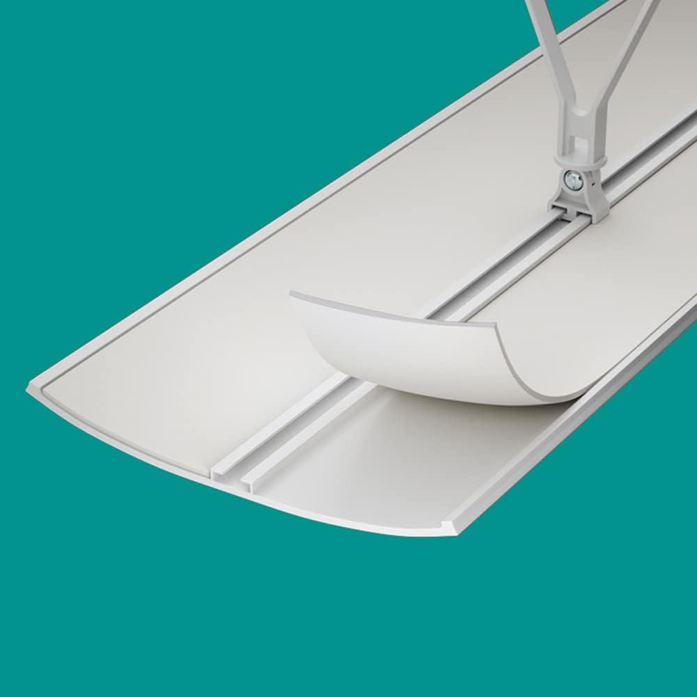 Ceiling air Conditioner air Outlet Deflector, Central air Conditioner Anti-Straight Blowing Wind Deflector Universal Adjustable for Home Office,20X100CM