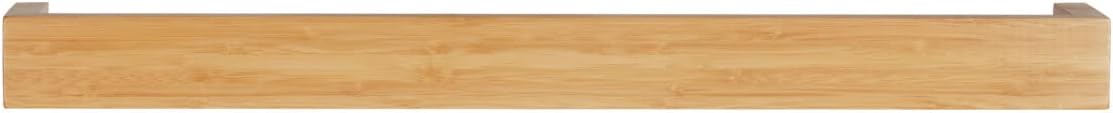 WENKO Bambusa Wall Shelf 60 cm | Bathroom Accessory | FSC® Certified Premium Bamboo | Storage Rack for Bathroom Utensils | Mounting Included | 60 x 9 x 5 cm | Wood