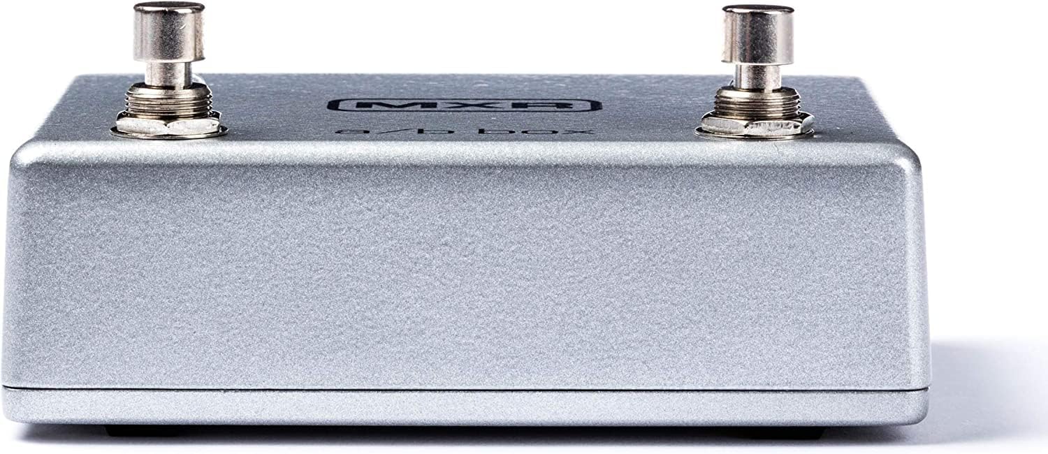 MXR M196 A/B Box Switch Pedal Bundle with 10ft Instrument Cable