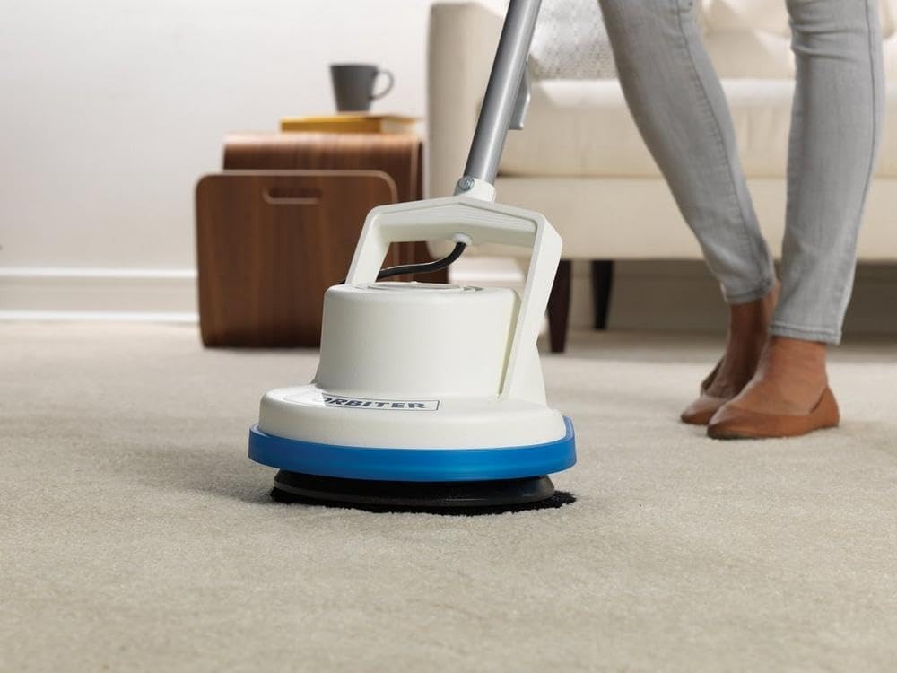 Oreck Orbiter Hard Floor Cleaner Machine, Multi Purpose Floor Cleaning Machine, Random Orbit Power for Fingertip Control, Versatile and Low Maintenance, Ideal for All Flooring Types