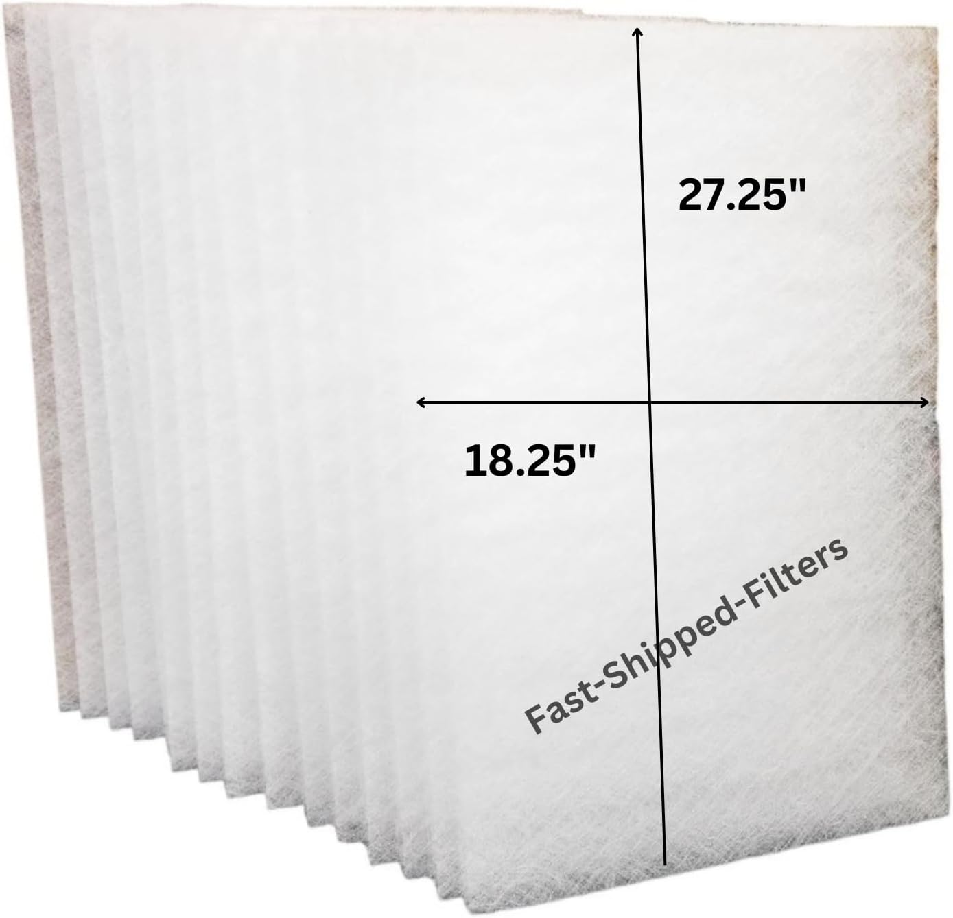 Fast-Shipped-Filters 20 Pack 20x30 Replacement Filter Pads Designed to Fit Totaline Air Cleaner Refill White CG1000