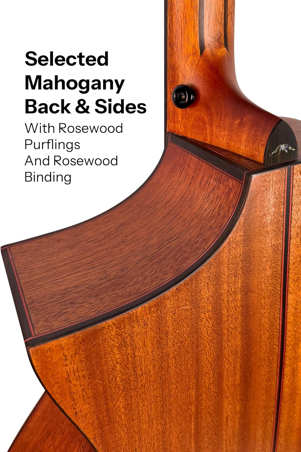 Bromo BAT 4MCE SG Solid Top Dreadnought Acoustic Guitar