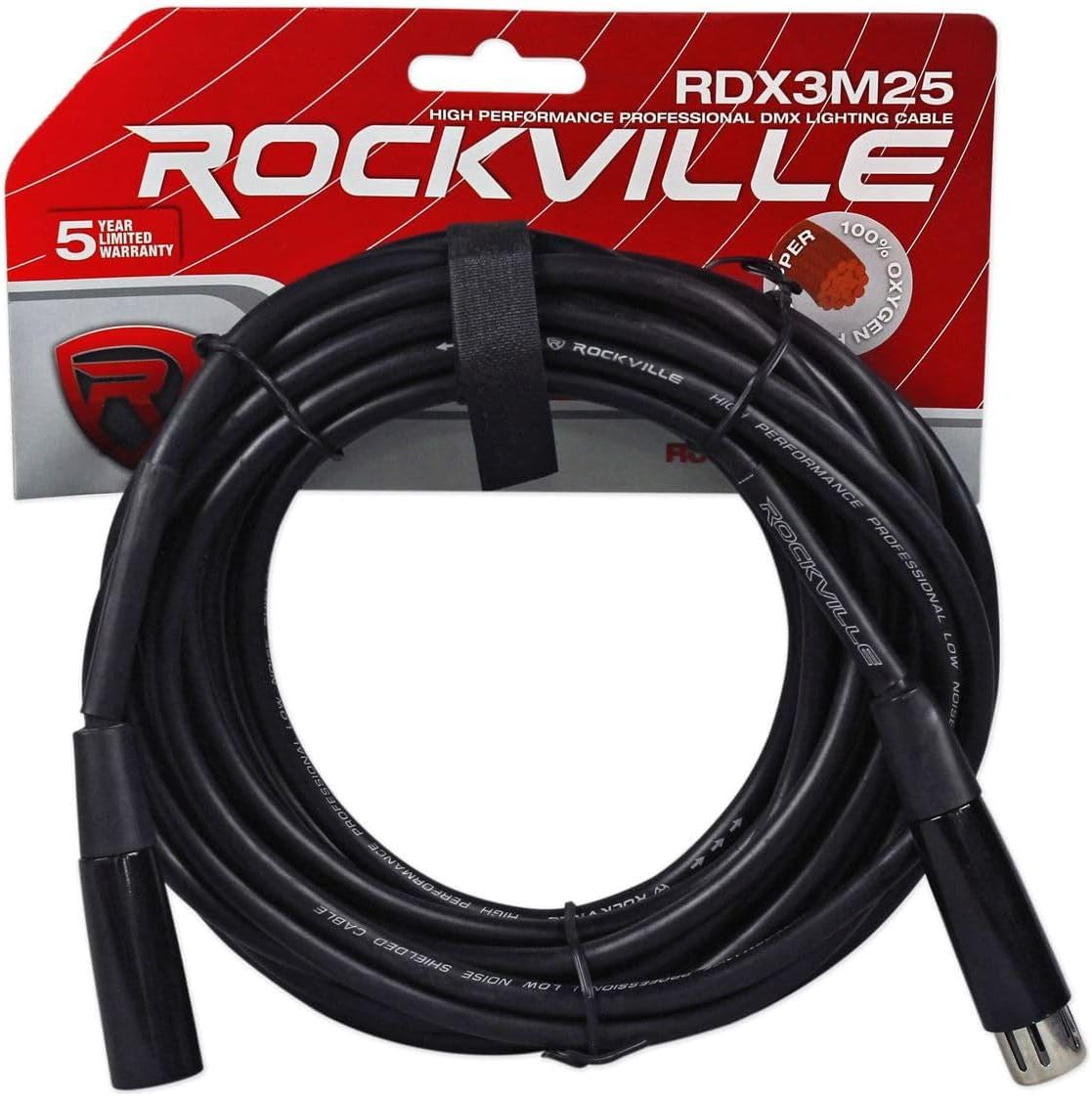 (12) Rockville RockPAR50 LED RGB Par Can DJ/Club Wash Light Bundle w/ (1) ROCKFORCE 384-Ch DMX Controller+MIDI Control, (6) RLB90 Travel Bag, (1) RDX3M25 DMX Cable, (11) RDX3M10 DMX Cable (31 Items)