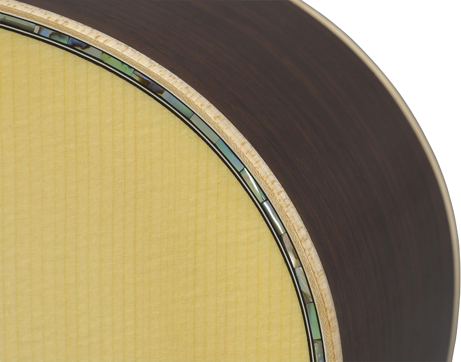 Yamaha L-Series LL16RD Solid Rosewood Acoustic-Electric Guitar w/ Case - Natural, Abalone Inlay